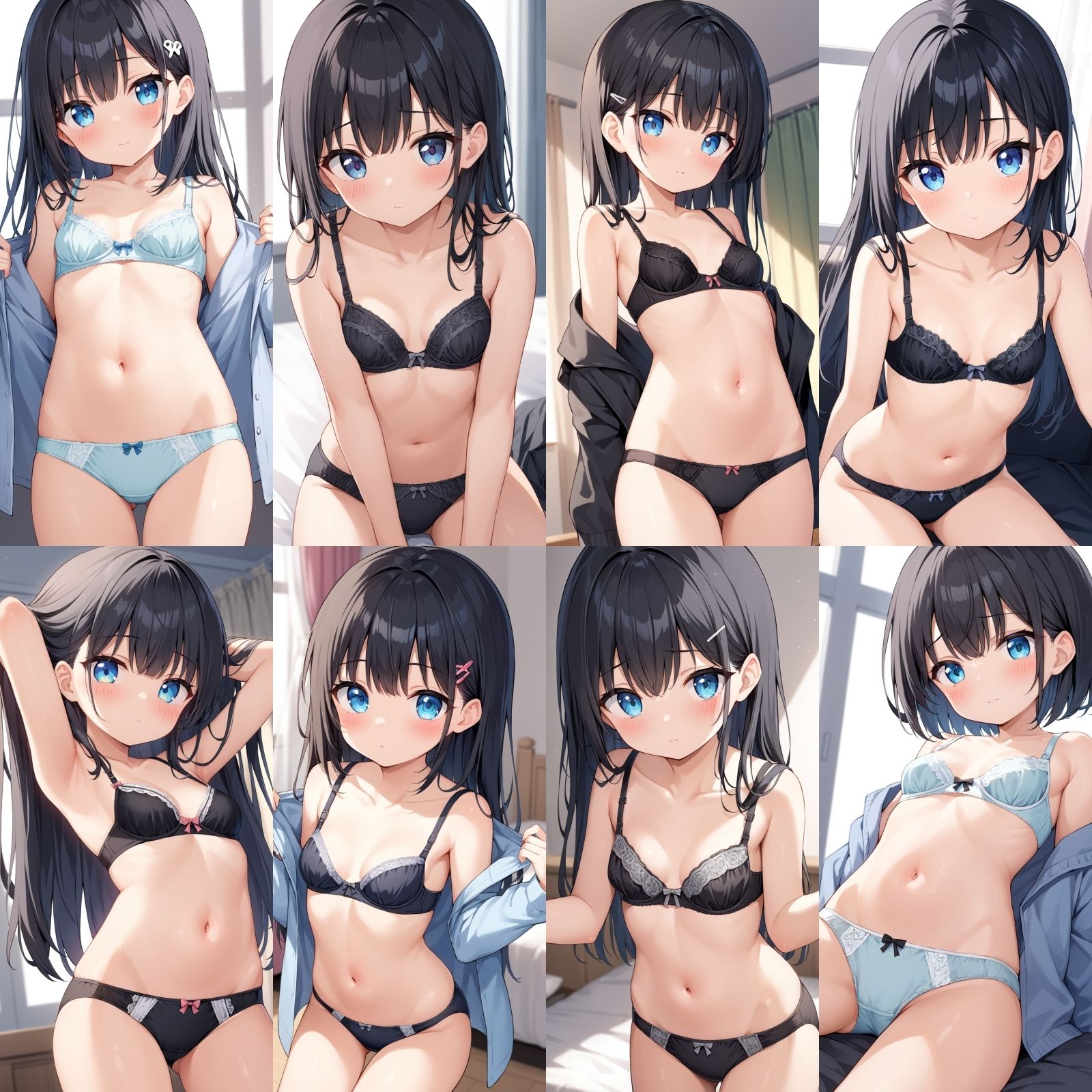 貧乳近距離下着【500枚】 画像2