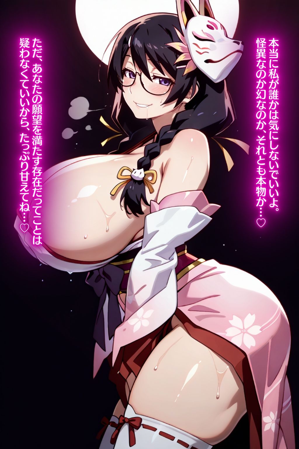 羽〇翼の淫靡な甘サド媚び奉仕〜淫らな爆乳眼鏡と情欲に溺れる倒錯性欲絶頂録〜 画像10