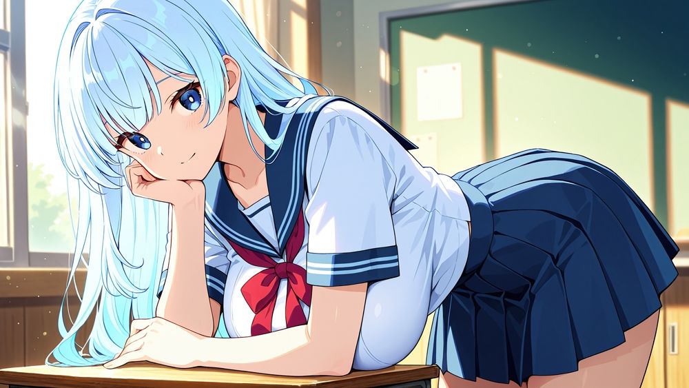 サンプル画像3:爆乳水色オレンジツインズが顧問教師と水泳部で連続中出し調教【4K】(ニート印刷所) [d_591412]