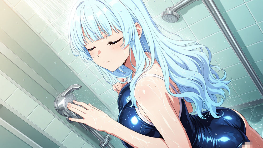 サンプル画像5:爆乳水色オレンジツインズが顧問教師と水泳部で連続中出し調教【4K】(ニート印刷所) [d_591412]