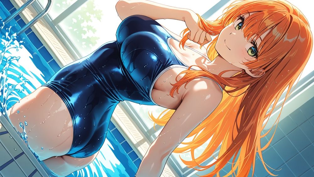 サンプル画像6:爆乳水色オレンジツインズが顧問教師と水泳部で連続中出し調教【4K】(ニート印刷所) [d_591412]