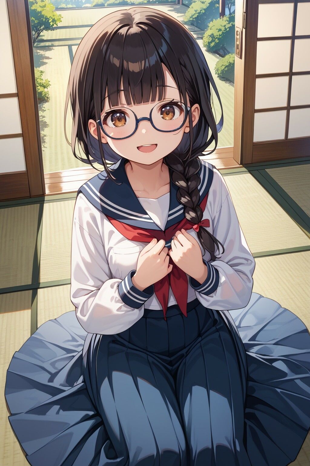 【つるぺた天国】放課後種付け部?薫子 編?画像no.1
