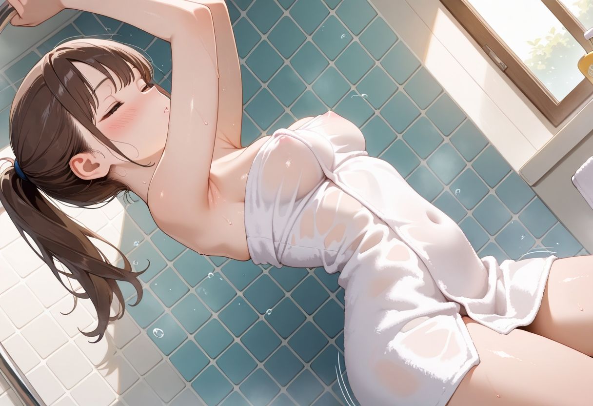 幼馴染のポニテ女子校生と中出し性交! 画像7