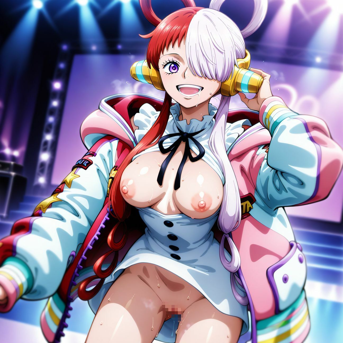 サンプル画像5:【ウタ】露出配信〜居場所を特定したファンに犯●れる〜(あなたのヒロ淫ズ) [d_591446]