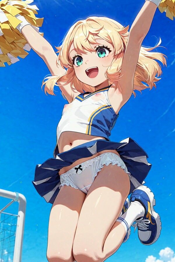 Blond hair Girl 02