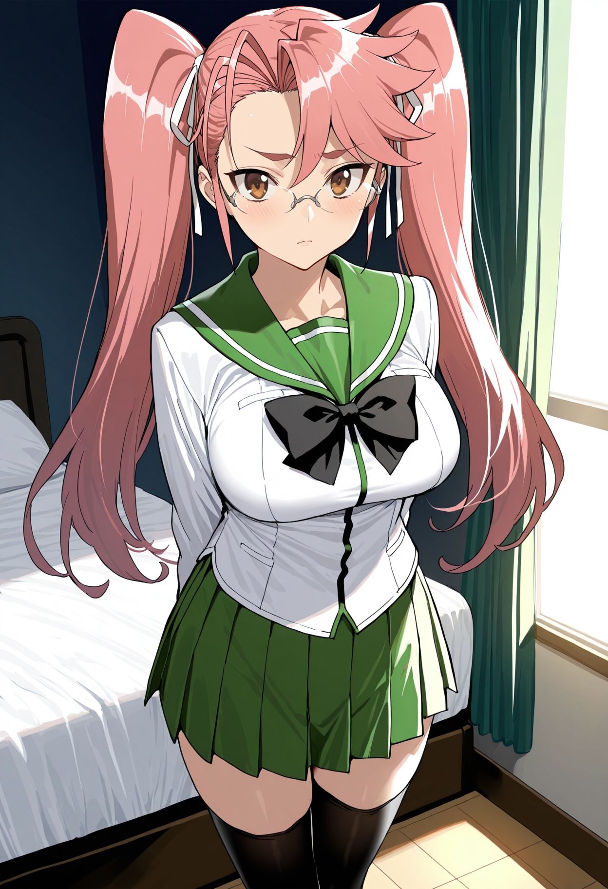 サンプル画像1:学◯黙示録 高◯沙耶  エロCG集(かみのみゃ) [d_591459]