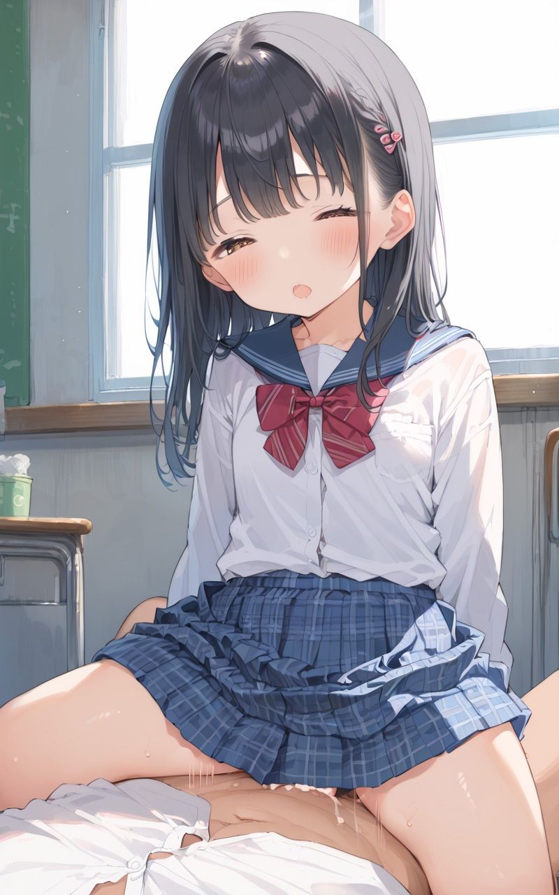 貧乳の妹を盗撮しつつ性教育してみた 画像2