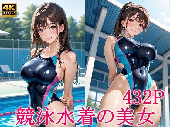 競泳水着の美女【スタジオタヌキ】