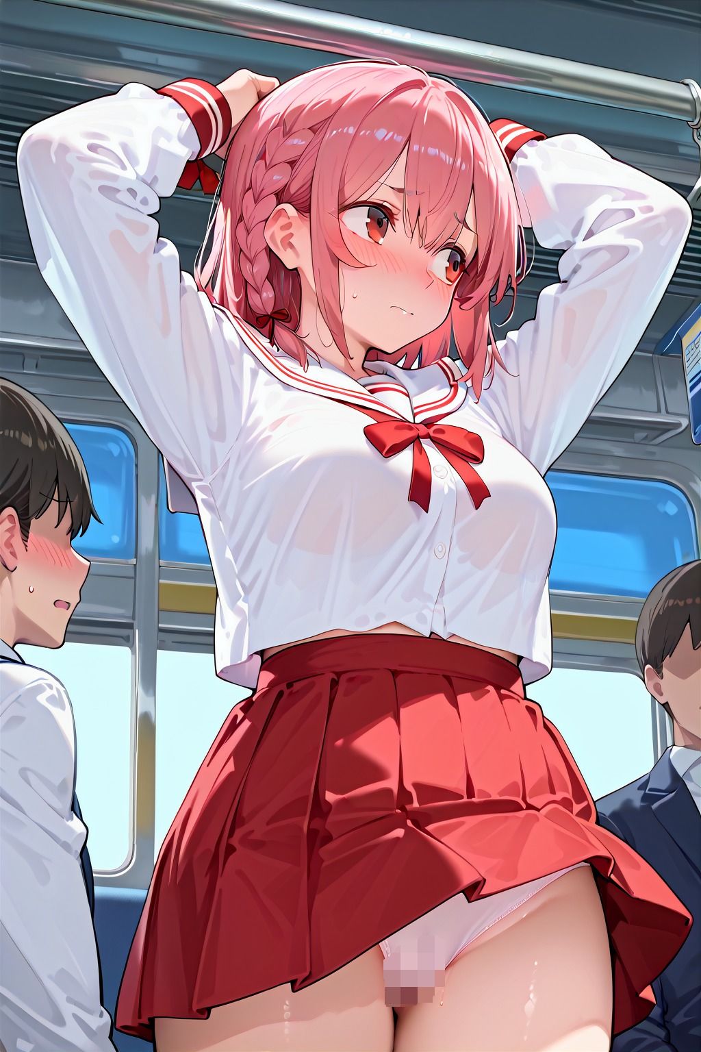 サンプル画像6:かのかり姦〜桜●墨編〜-彼女、お●りします(アトリエわたあめ) [d_591558]