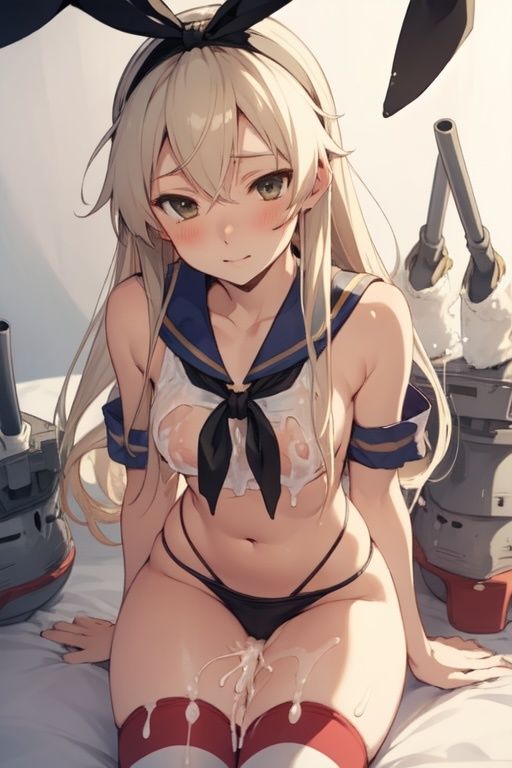 虹かけ誌 艦〇こ〇くしょん イラスト集29 島風 お゛うっ!? 画像4