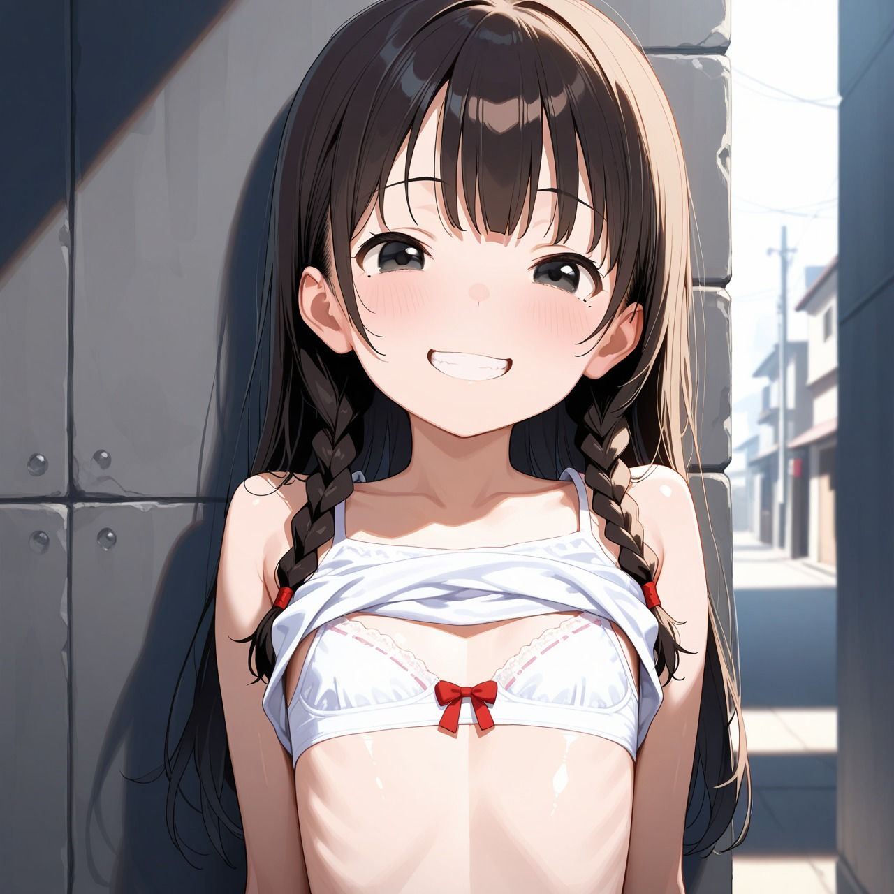 放課後孕ませ地域へ連行 イキまくるメス○キ 画像2