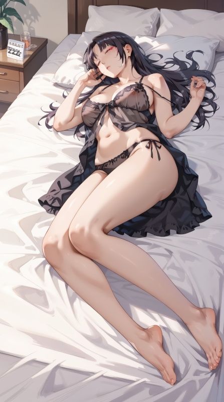 無防備すぎる義母の寝姿 - ランジェリー編 - 画像4