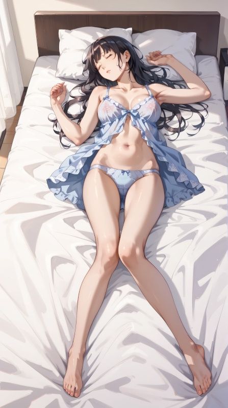 無防備すぎる義母の寝姿 - ランジェリー編 - 画像5