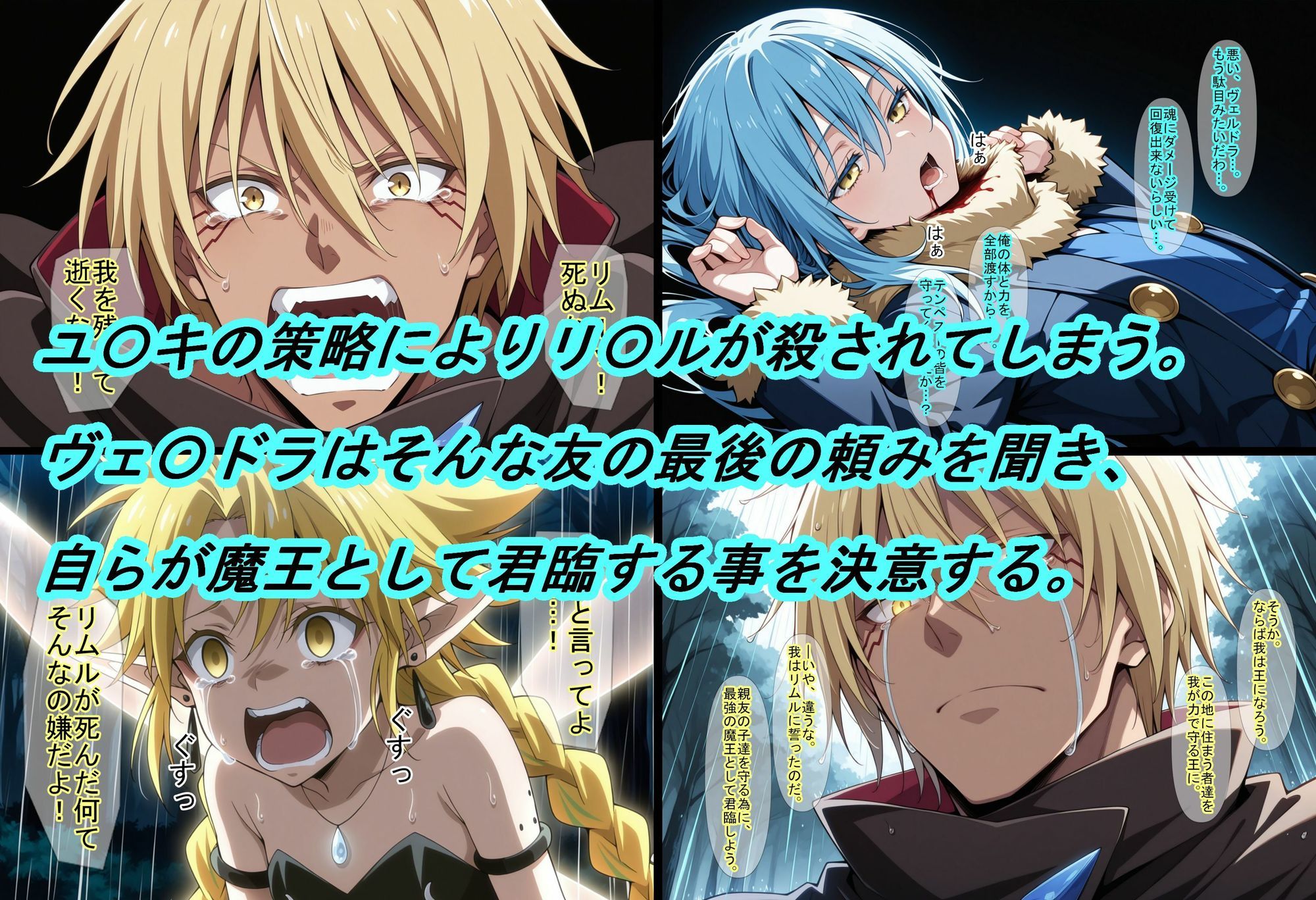 サンプル画像1:【転〇ラ】IF〜ヴェルドラが魔王として君臨する世界(魔術師プロトン2D) [d_591741]