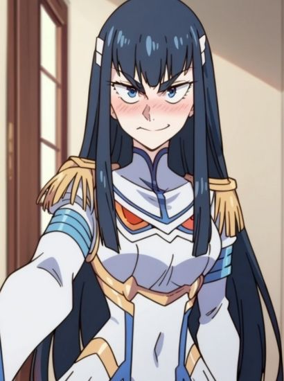 サンプル画像1:アソコが毛深い鬼龍院皐月から送られてきた自撮り写真(剛毛工房) [d_591747]