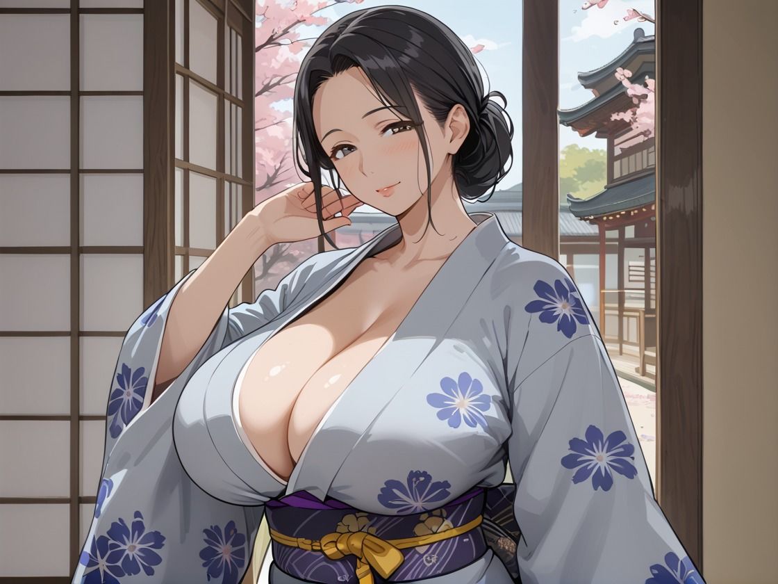 人妻美人女将の濃密肉体接待 画像1
