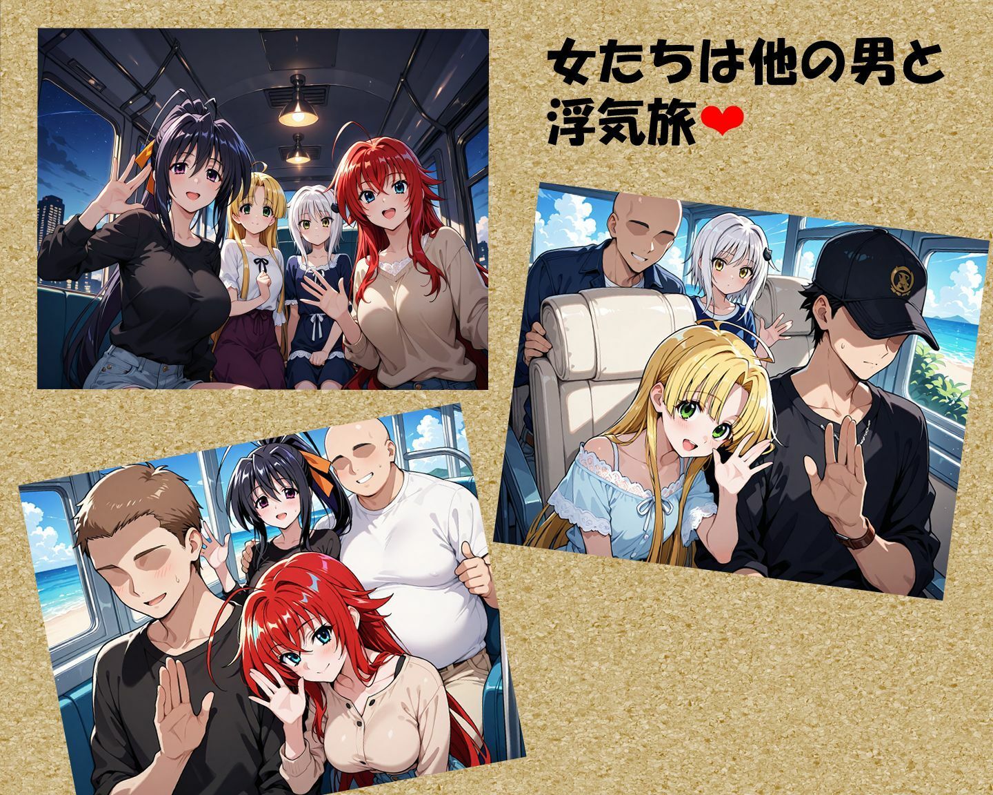 サンプル画像4:パコパコツアー 〜みんなで浮気旅〜(3P_Lover) [d_591857]