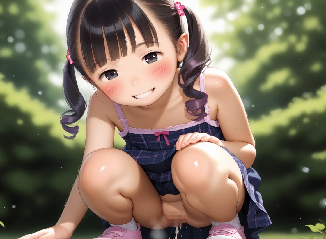 おでかけ中に、シちゃった子 無知なつるぺたを中出し支配画像no.1