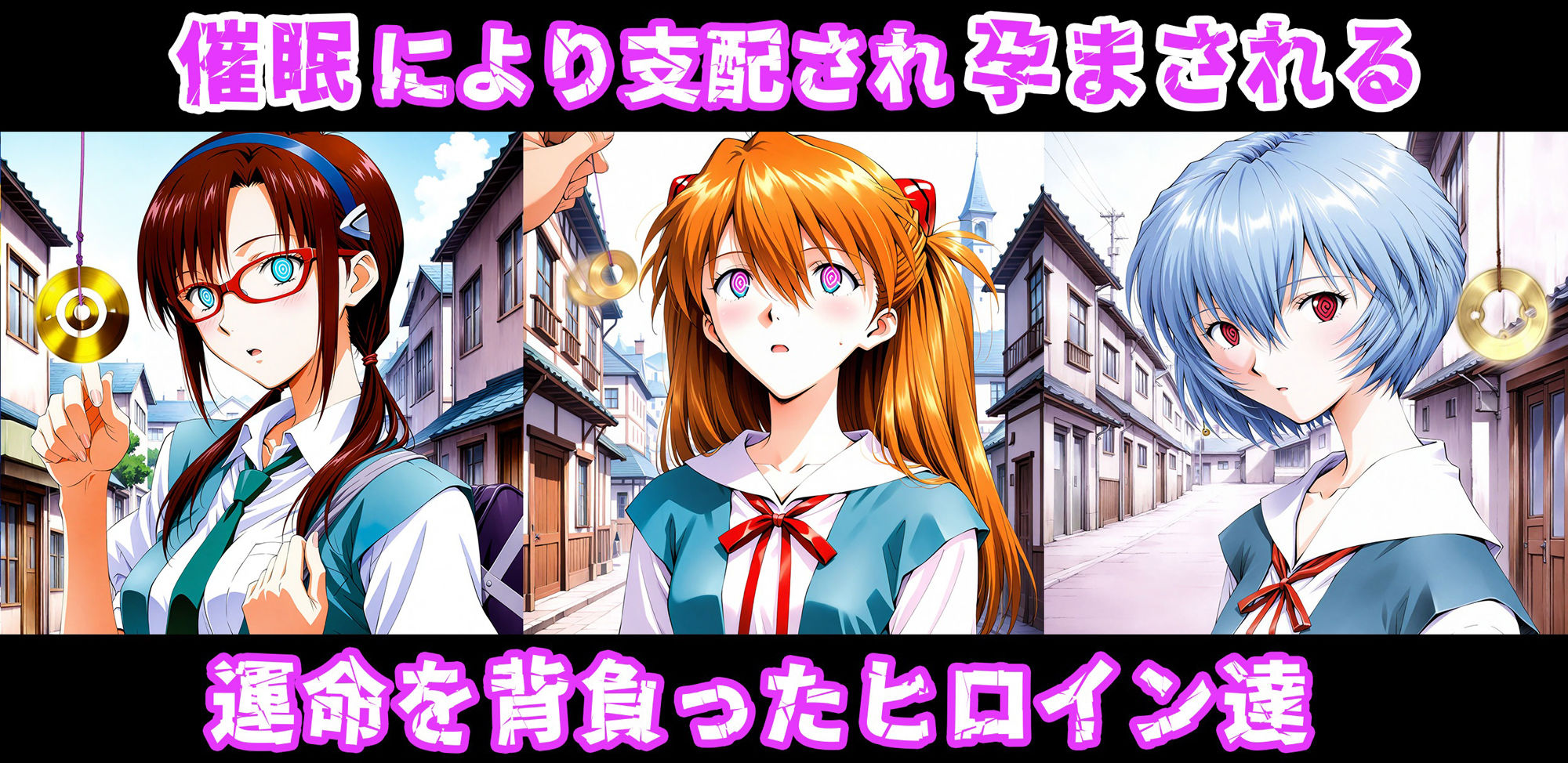 サンプル画像1:孕ませオナホ化契約 〜新世紀エヴァ●ゲリオン編〜(アニメ一本背負) [d_591977]