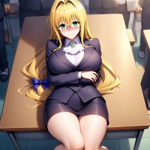 サンプル画像2:ティアーユ先生に悪戯(オニクヤサン) [d_591981]