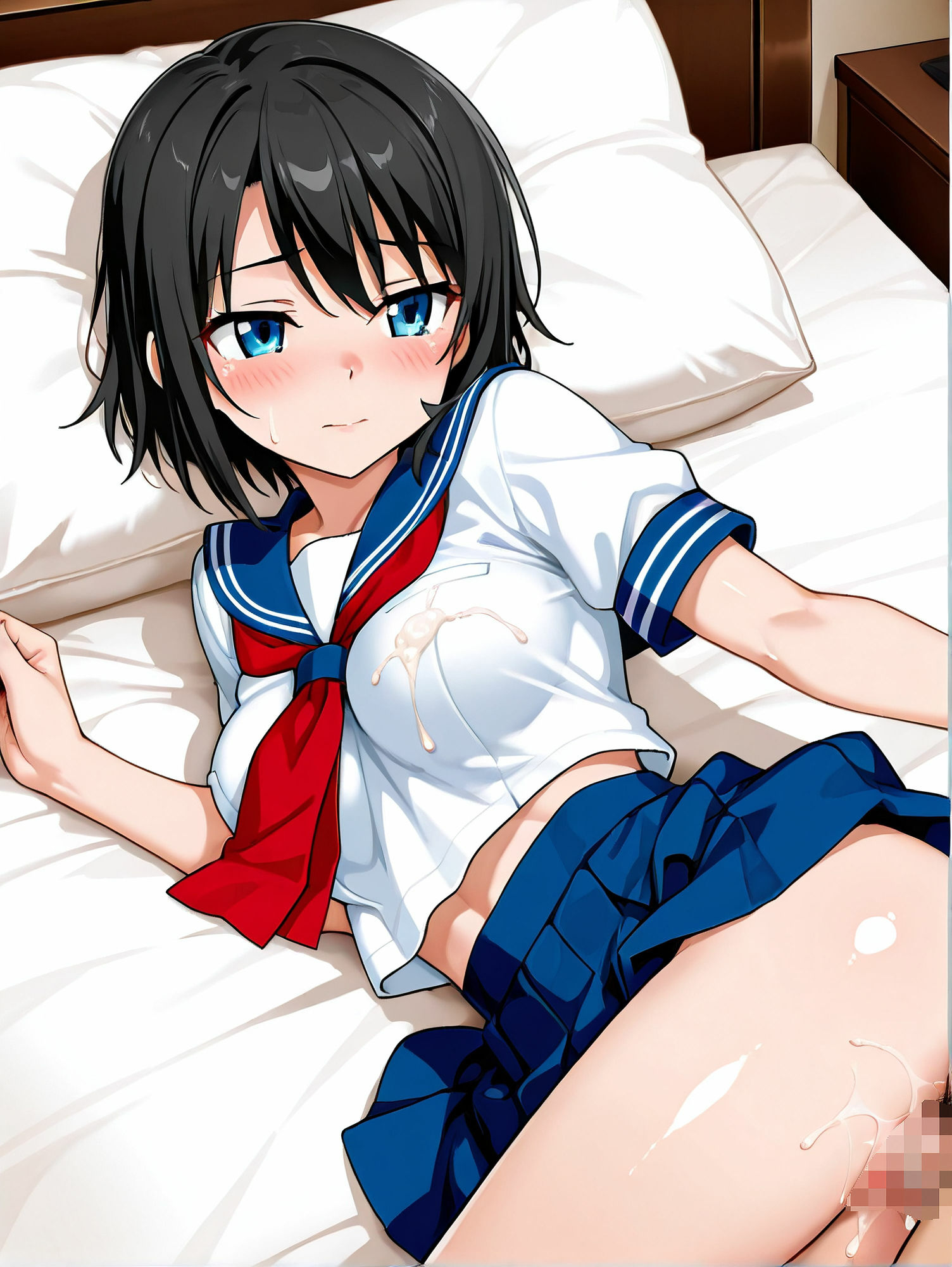 制服女子とホテルでエッチしまくった話 画像8