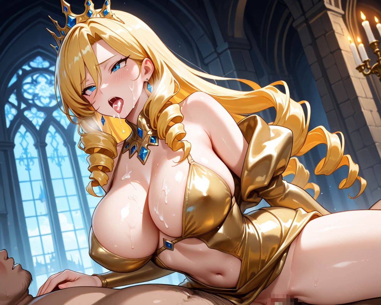 サンプル画像2:王女がウザかったので俺の聖剣を使って肉奴●にした件(青空楽園) [d_591996]