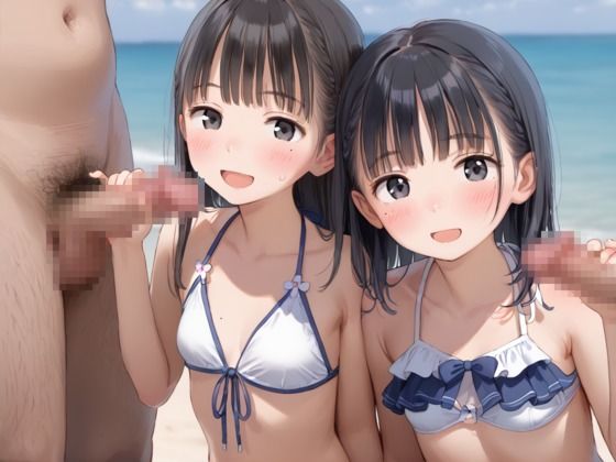 見て挿れて  ちっぱい娘の日常  〜裏オプ付きのプールバイト〜1