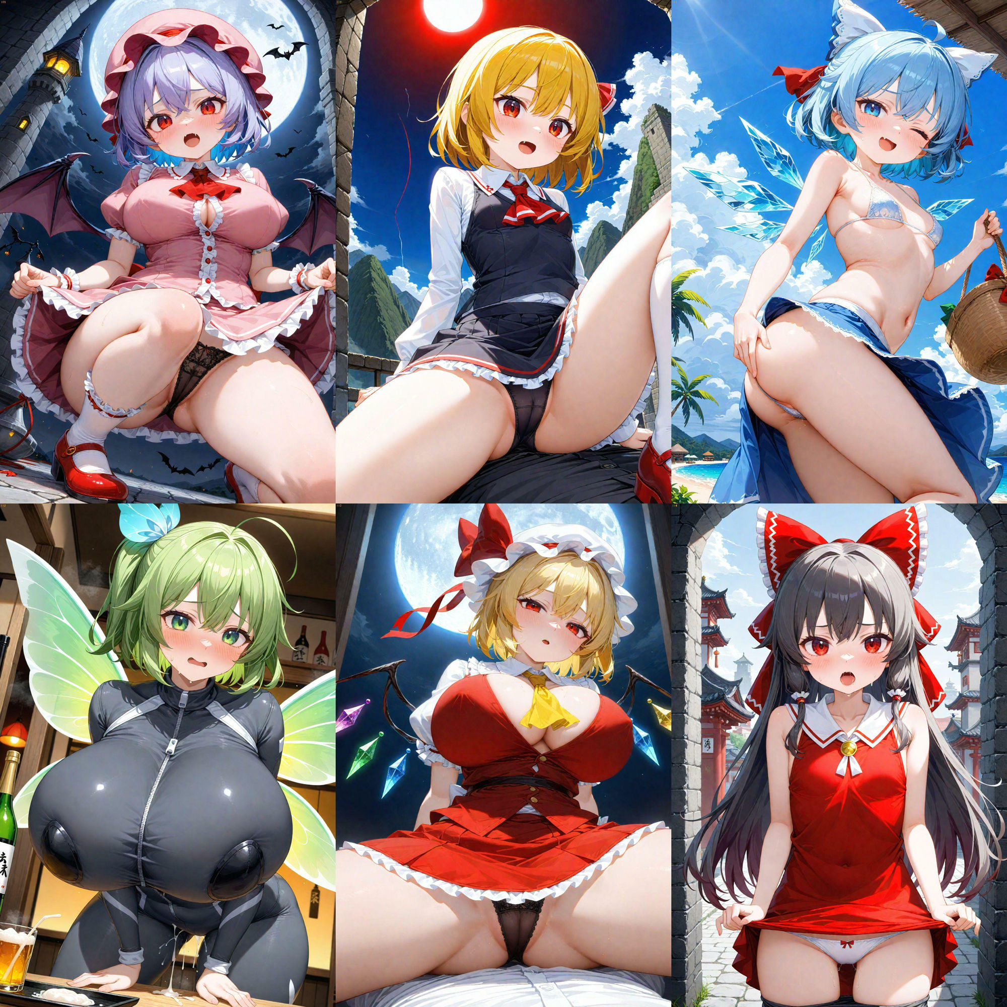ノーモザイク!東方紅魔郷キャラの誘惑2 画像10
