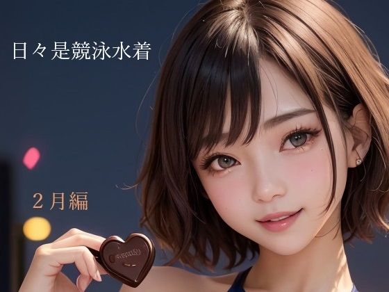 日々是競泳水着の彼女【2月】【バスターデュエル】