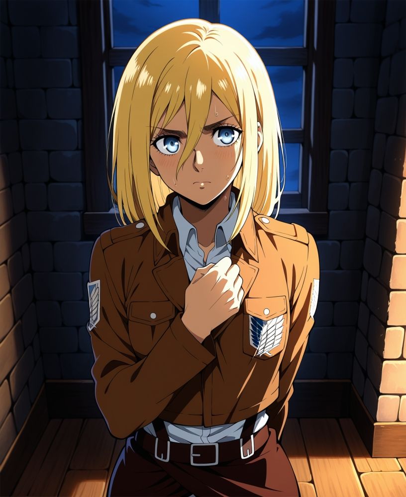 サンプル画像1:進撃の○人 クリ○タ・レンズ 屈辱の上官命令(どぼぼん工房) [d_592011]