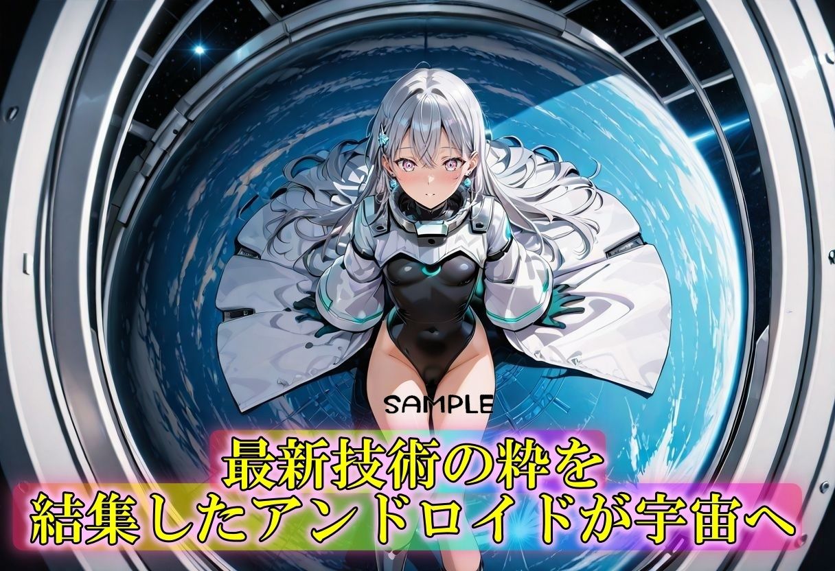 サンプル画像1:最新アンドロイドの宇宙SEX(やまじちさと) [d_592014]