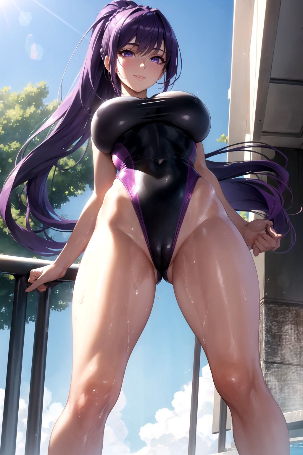 サンプル画像3:競泳水着  花南（かなん）(もーやんセレクト) [d_592036]