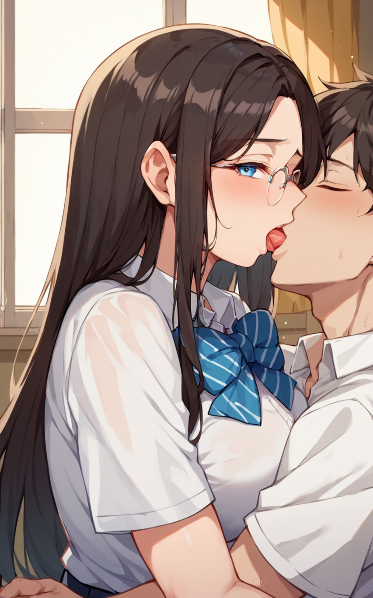 サンプル画像5:性育学院   NO.08  爆乳挑発ギャル(マンゴージュース) [d_592042]