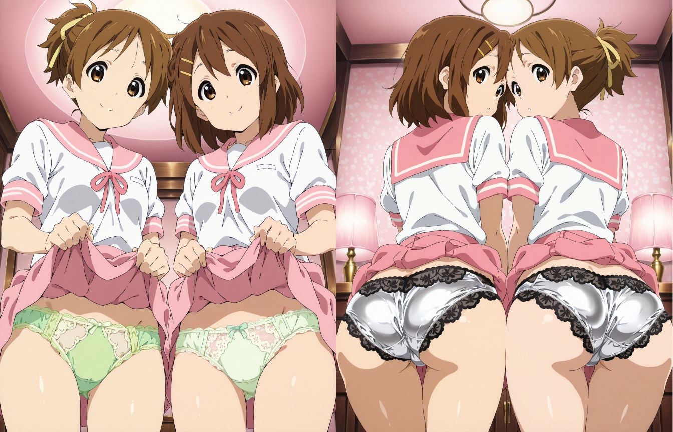 サンプル画像3:平◯姉妹のパンツ(五本木ポメ) [d_592048]