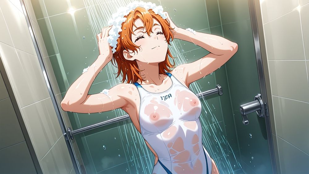 清純白競泳水着美女が鬼畜水泳インストラクターに種付け開発【4K】 画像7