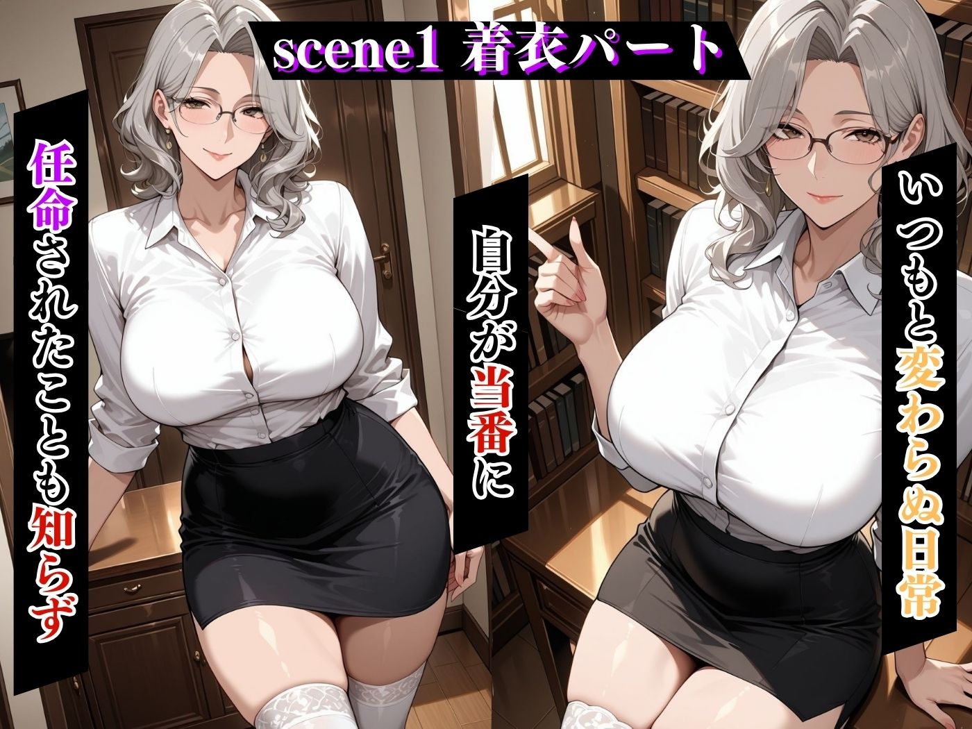 サンプル画像4:今日の性直担当は君達だ〜人妻×英語教師編〜(トッポギ) [d_592063]