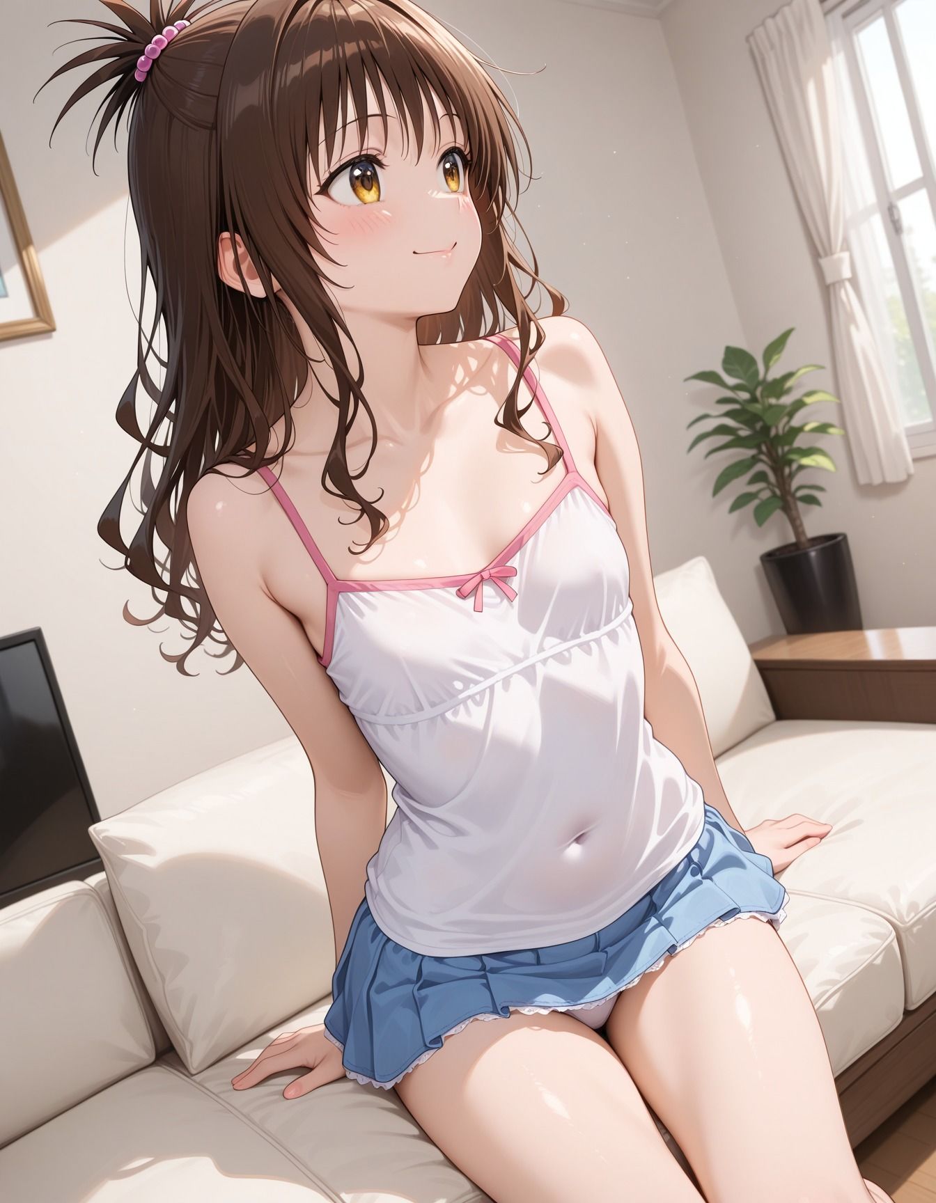留守番中にキモデブ男に犯●れた少女 画像1