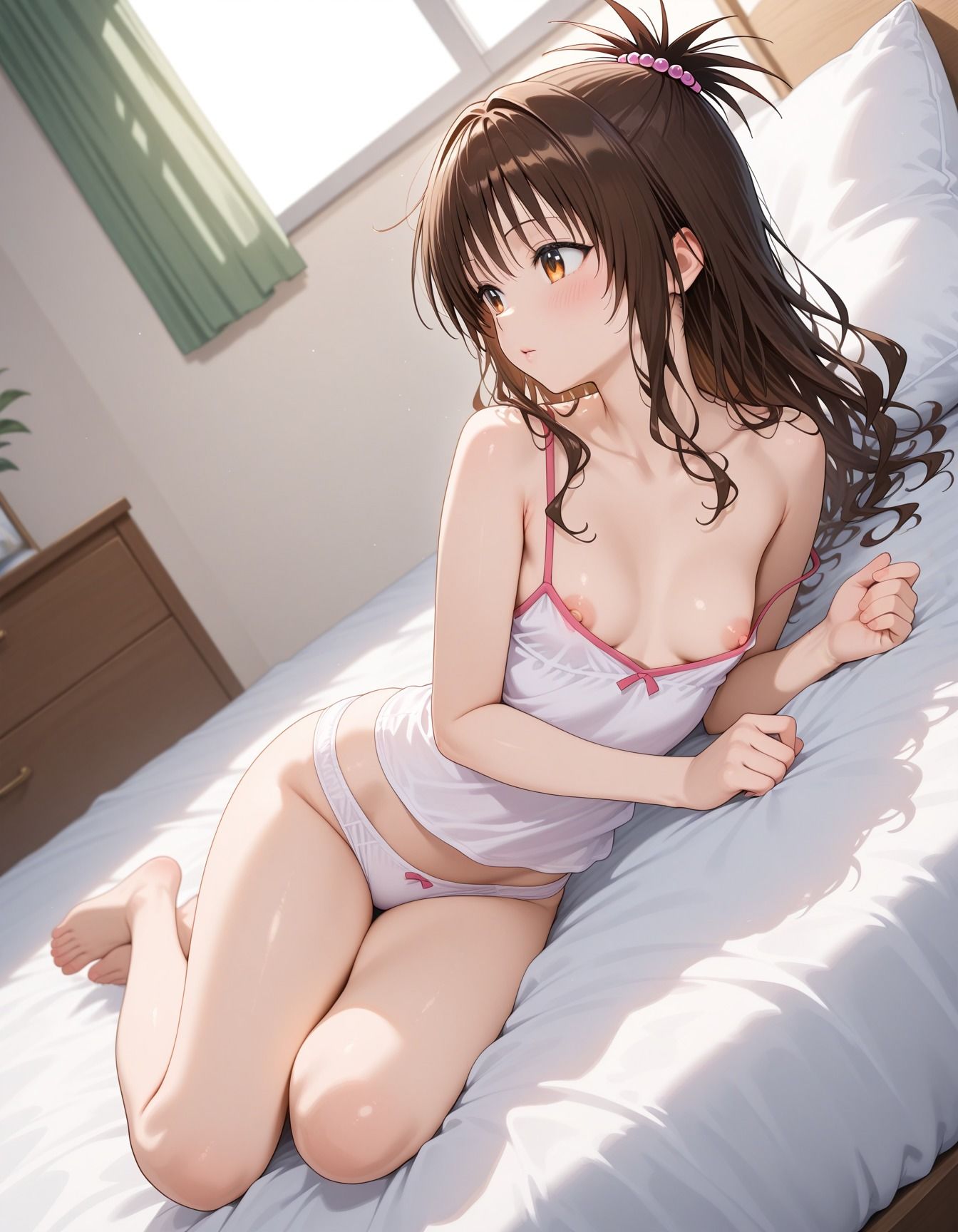 留守番中にキモデブ男に犯●れた少女 画像2