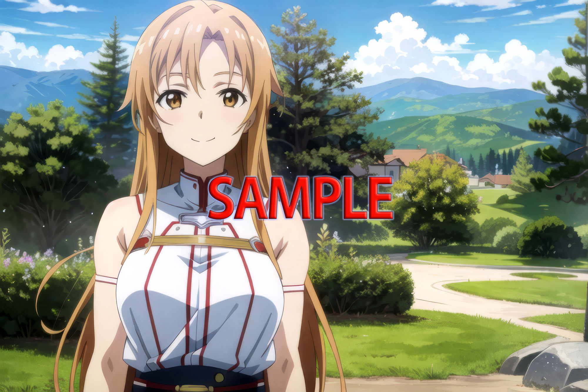 サンプル画像5:淫行のアスナ総集編（結城明日奈）(AIイラスト美少女.store) [d_592111]