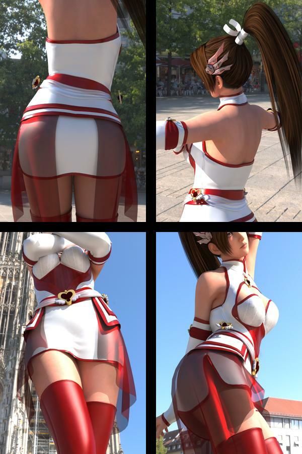 【TD100】元祖セクシー女性格闘家『不知火舞(しらぬいまい)』の写真集SexyNinja-48 画像1