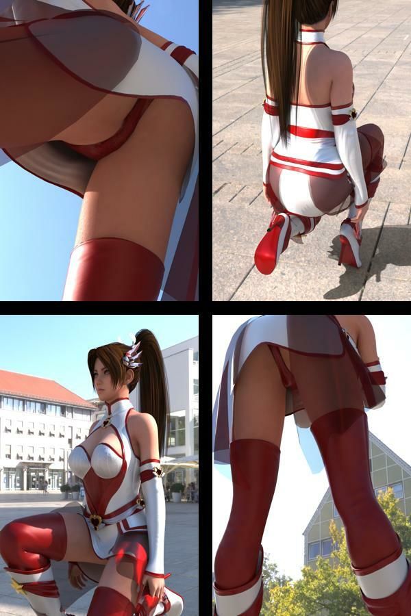 【TD100】元祖セクシー女性格闘家『不知火舞(しらぬいまい)』の写真集SexyNinja-48 画像2