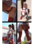 【TD100】元祖セクシー女性格闘家『不知火舞（しらぬいまい）』の写真集SexyNinja-48