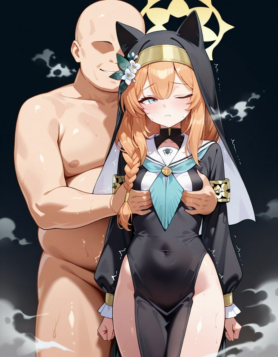 サンプル画像1:寝取られ。〜伊落マリ〇（ブルーアーカイ〇）〜(実用性) [d_592200]