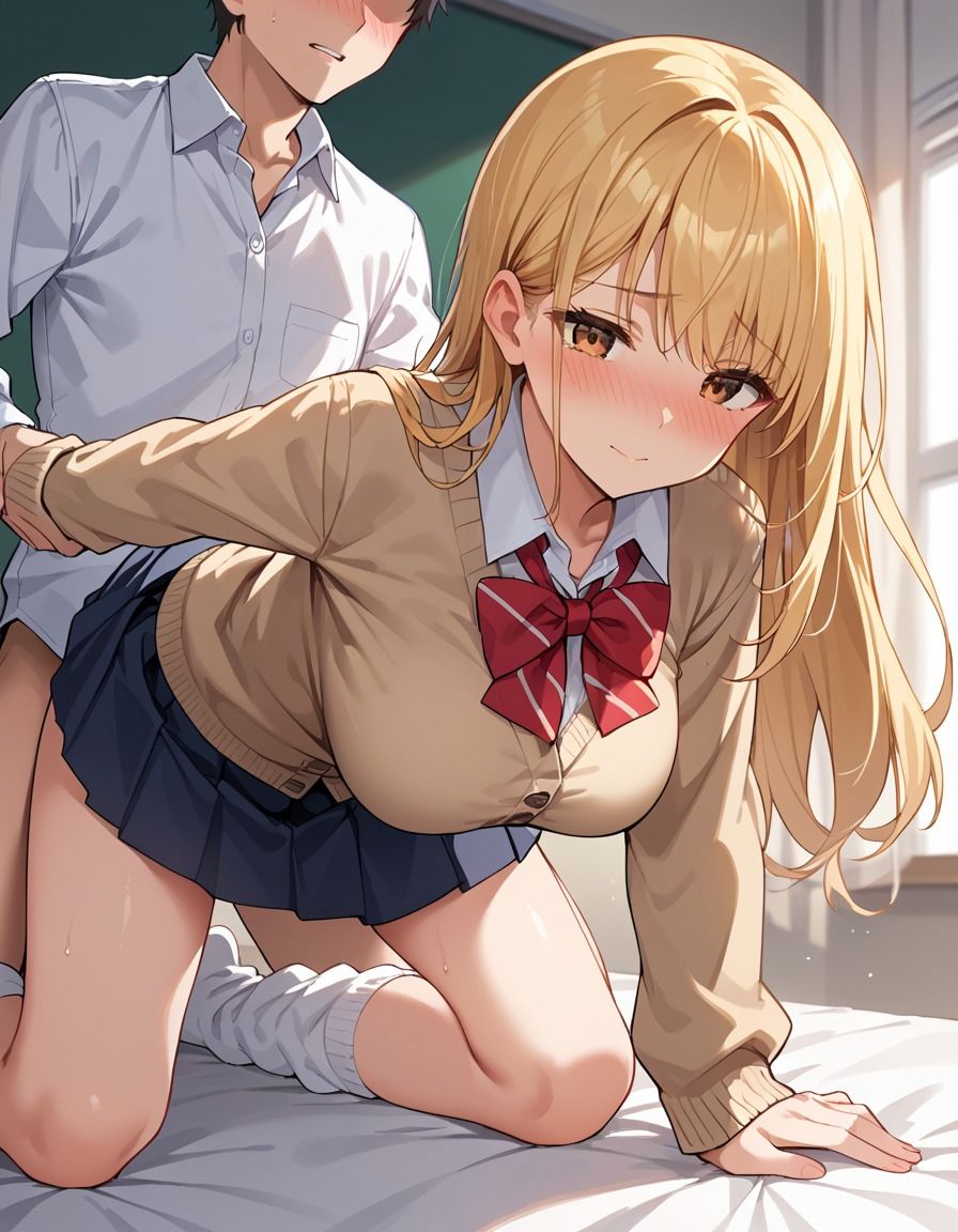 サンプル画像3:強気な巨乳キ？ャルを俺専属のオナホにしてみた(マロンマロン) [d_592210]