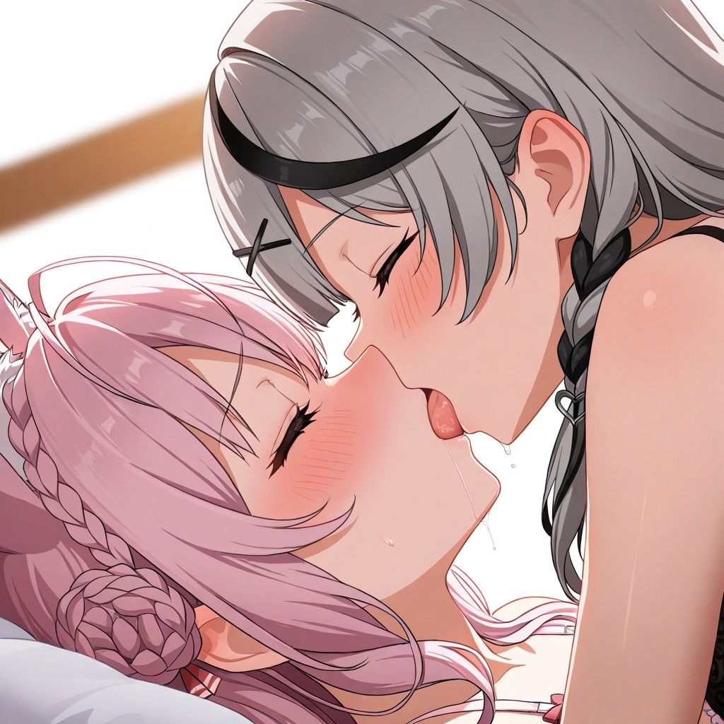 博○こよりと沙○叉クロヱ こよクロ百合えっち 画像3