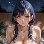 無法地帯の温泉 発情爆乳娘に混浴記念中出し4