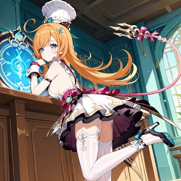 サンプル画像1:ほ〇る×エ〇コフィエ ふたなり百合CG集(AI戦士グンドゥム) [d_592336]