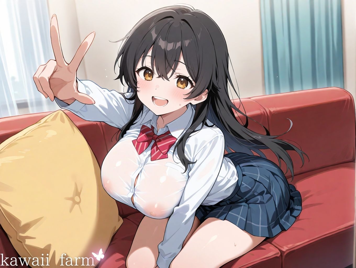 サンプル画像1:性欲まみれ  巨乳妹ver.(かわいいファーム) [d_592357]