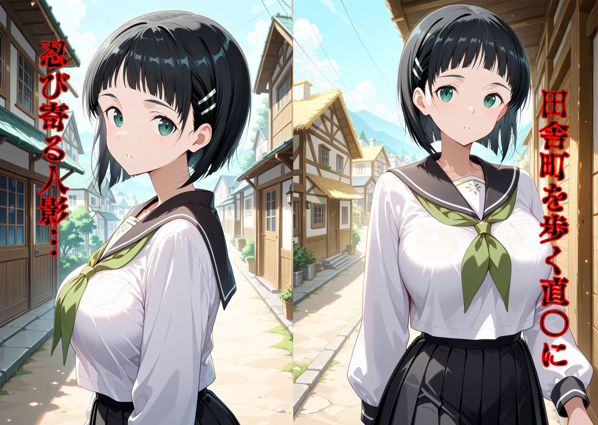 サンプル画像1:ただ歩いていただけなのに・・・  直〇編(にゃんにゃん) [d_592403]