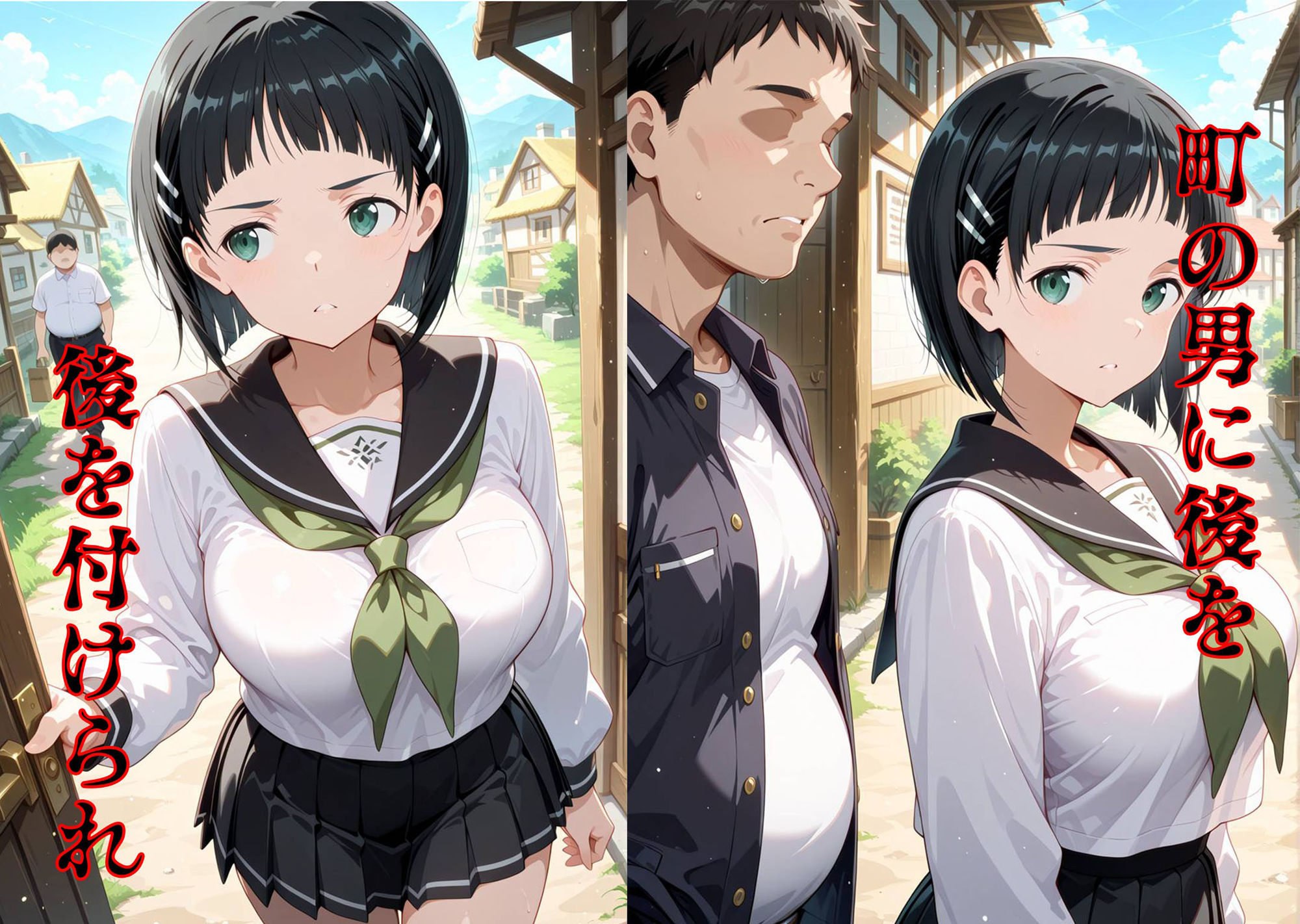 サンプル画像2:ただ歩いていただけなのに・・・  直〇編(にゃんにゃん) [d_592403]